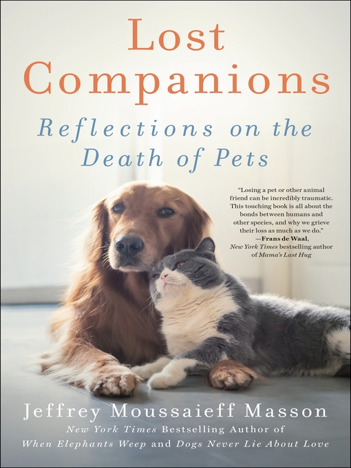 Title details for Lost Companions by Jeffrey Moussaieff Masson - Available